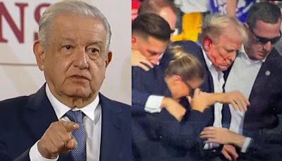 López Obrador se pronuncia ante tiroteo en mitin de Trump