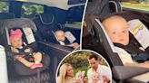 Paris Hilton sparks safety concerns with car seat setup for son Phoenix, daughter London