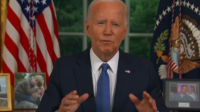 Here are the reactions to President Biden’s speech after he dropped from 2024 race