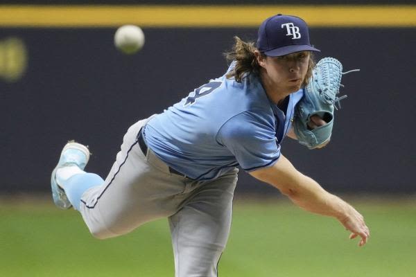 Ryan Pepiot, Rays post 1-0 shutout of Brewers