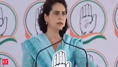 Attack on Constitution: Priyanka Gandhi slams order asking eateries to display names of owners - The Economic Times