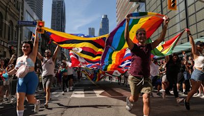 Thousands gather in downtown Toronto for one of Canada's largest Pride parades