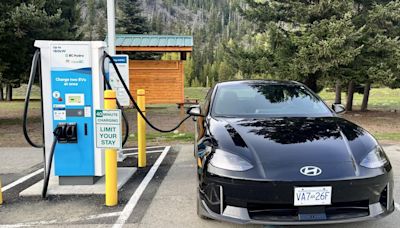 Does an EV work for a holiday road trip? I drove from B.C.’s rainforest to the Rockies to find out