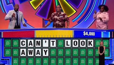 Pat Sajak can’t get “Wheel of Fortune” back on track after contestants accidentally celebrate wrong answer