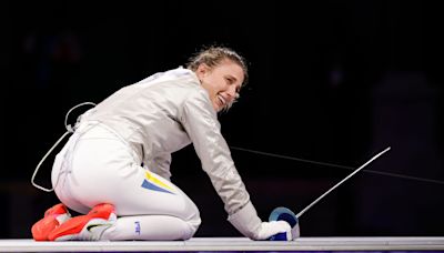 Fencer wins Ukraine's first Olympic medal in Paris. 'It's for my country.'