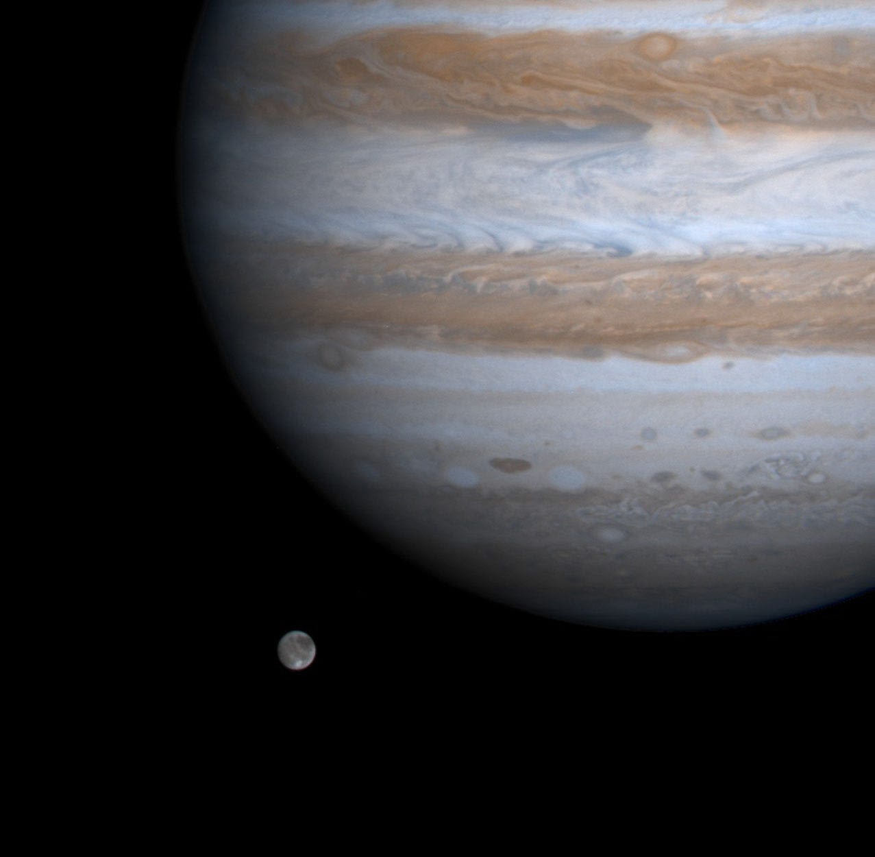 Space crash: New research suggests huge asteroid shifted Jupiter's moon Ganymede on its axis