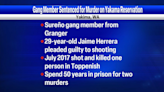 Sureño gang member from Granger sentenced for murder on Yakama Reservation