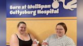 Identical twins give birth on same day, in same hospital