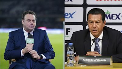 David Faitelson revienta a Armando Archundia: Puso a un árbitro incapaz para la final