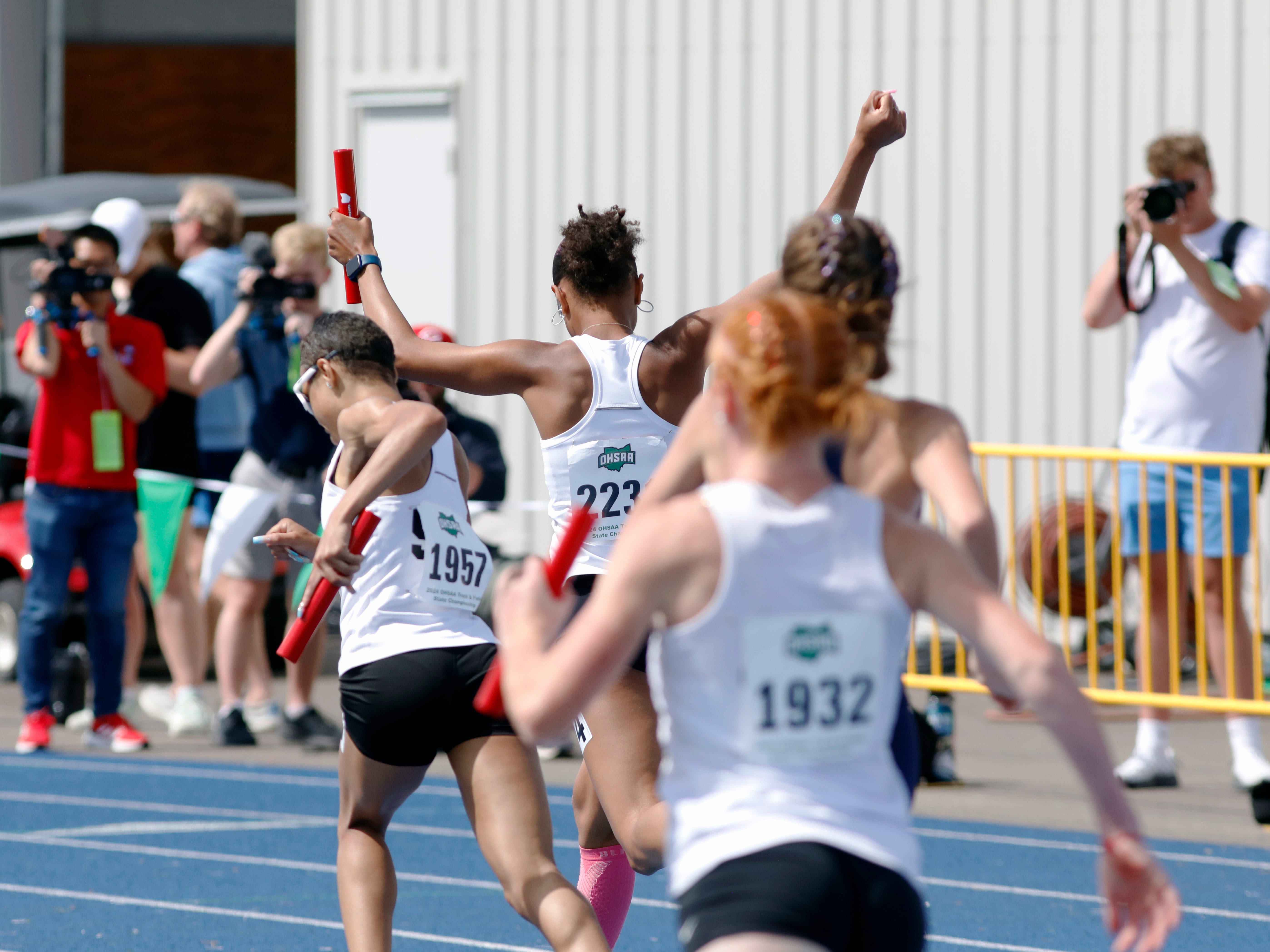 Port Clinton champion girls club consists only of 4x100 relay