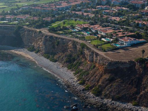 Landslides are wreaking havoc on this California city. Locals vow to stay