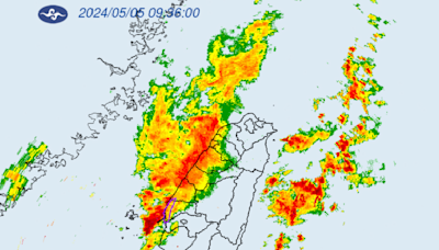 鋒面接近！大雷雨擴大 氣象署：「這3區」慎防強降雨