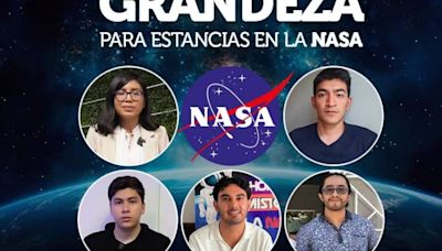 Cinco jóvenes mexicanos realizarán estancias en la NASA este año