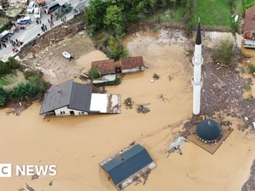 Bosnia floods and landslides leave 19 dead