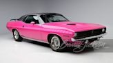 Rare 'Moulin Rouge' pink Plymouth 'Cuda muscle car heading to auction