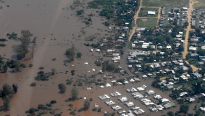 Inundaciones en Concordia: más de 500 evacuados por la crecida del río Uruguay