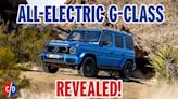 2025 Mercedes Electric G-Wagen Rolls Out, Retaining Its Intimidating Proportions