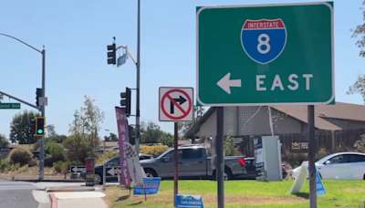 I-8 east freeway closure planned this weekend from La Mesa to El Cajon