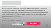 No hay propaganda de Morena en casilla de la Embajada de Madrid, aún no se instala ni se vota