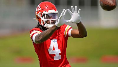 Report: Chiefs receiver Rashee Rice attends OTAs amid offseason incidents