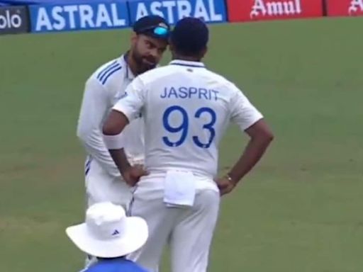 Virat Kohli, Ravindra Jadeja Mimic Jasprit Bumrah's Bowling Action; India Coach's Reaction Is Viral. Watch | Cricket News