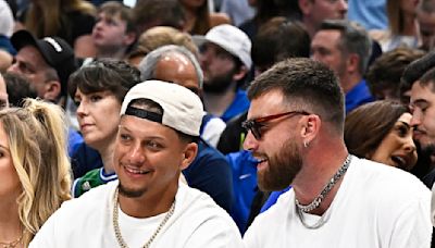 Crowd apparently boos Travis Kelce at NBA playoff game with Patrick and Brittany Mahomes