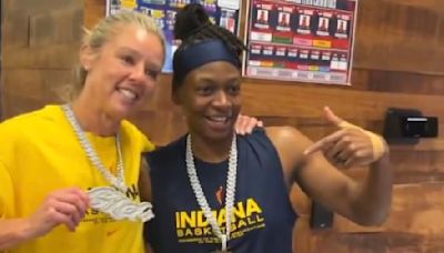 Erica Wheeler Gifted Fever Teammates Sweet Team-Themed Jewelry