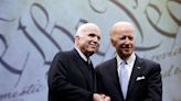 Joe Biden is visiting Arizona to honor John McCain. But will he honor all of him?