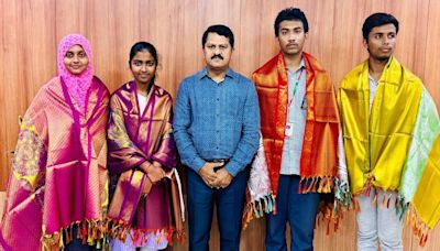 Four gurukula students from Telangana nominated for Sakura Science Programme in Japan