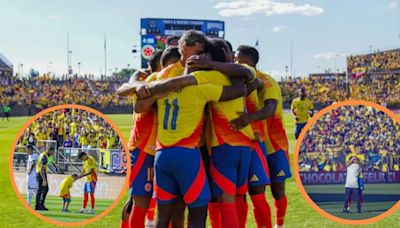 Niños irrumpieron en el partido amistoso entre Colombia vs. Bolivia conmoviendo a los jugadores y los asistentes