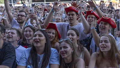 In Kyiv, a music festival returns as fans, artists and soldiers are united by the inescapable war