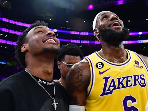 LeBron James' Tweet About Bronny Resurfaces, Goes Viral for Aging Horribly