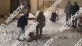 Russian security services drag ‘gay night’ party-goers out into snow and beat them