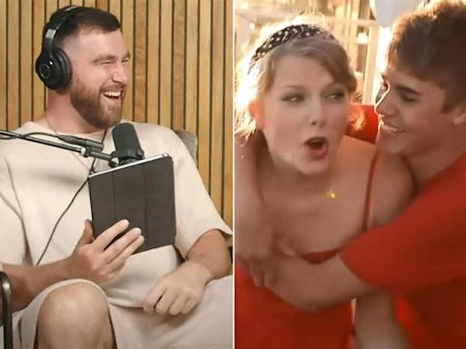 Yes, Travis Kelce has seen the “Punk'd” episode with Taylor Swift and Justin Bieber: 'So good'