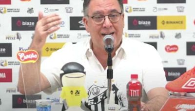 Em áudio vazado, presidente afirma: 'Se não é o nosso grupo, o Santos vai para a Série C'