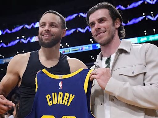 Gareth Bale lands first sporting role since retiring from football as Welsh legend joins forces with NBA superstar Stephen Curry