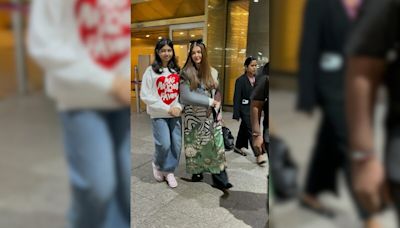 Done With Cannes, Aishwarya Rai Bachchan And Daughter Aaradhya Fly Back To Mumbai