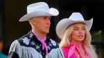 Margot Robbie and Ryan Gosling Channel Barbie and Ken in Matching Western-Inspired Outfits for Upcoming ‘Barbie’ Movie