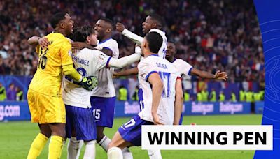 Euro 2024: Theo Hernandez's penalty sends France into semi-finals