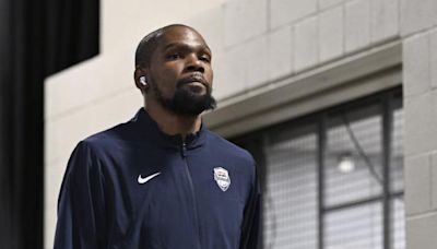 Kevin Durant practices with Team USA, targets exhibition game