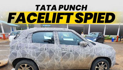 Tata Punch Facelift Spied Testing On Roads With New Features Ahead Of 2025 Launch - ZigWheels