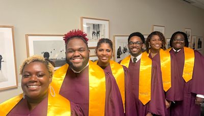 ‘A part of history’: Huston-Tillotson students perform at Civil Rights Act commemoration