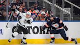 Trevor Moore's hat trick carries Kings past Oilers 3-1