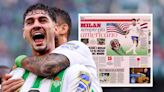 GdS: ‘Even more American’ – Real Betis man emerges as Milan midfield target
