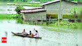 Assam floods update: 5 more deaths reported, number of affected people decreases | Guwahati News - Times of India