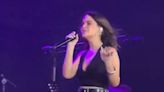 Maren Morris reacts to wardrobe malfunction at Fourth of July concert