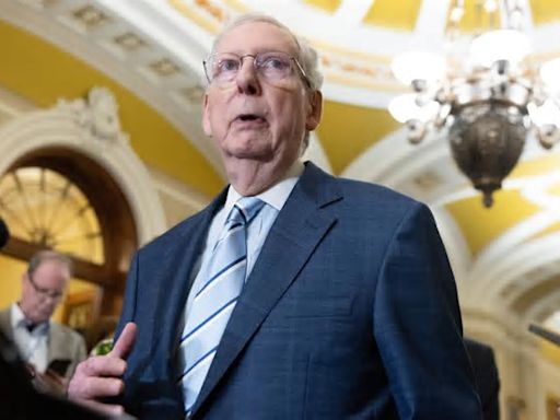 McConnell accuses Democrats of failing obligations to assess evidence by tanking Mayorkas impeachment – live