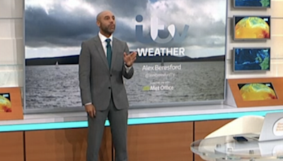 Good Morning Britain turns awkward as host makes dig at unsmiling Alex Beresford