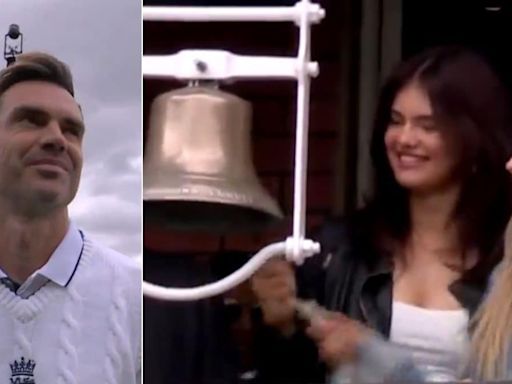 WATCH: James Anderson's Daughters Ring the Bell at Lord's on Veteran Pacer's Farewell Test - News18