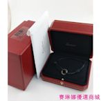 {賽琳娜優選商城}[正品]cartier 卡地亞 Trinity系列 18k 三色金手鍊